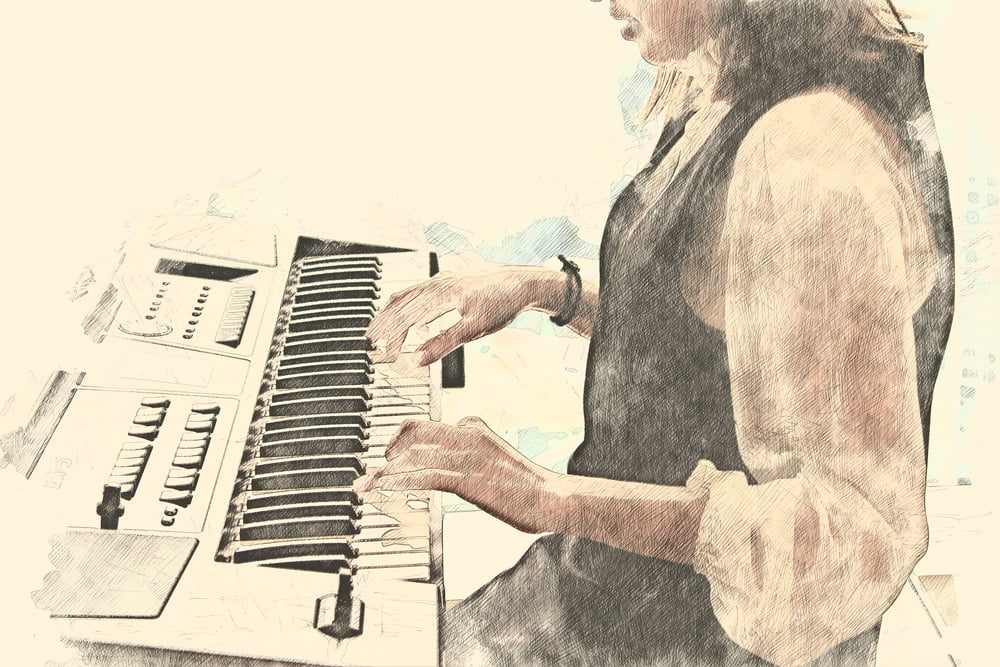 Keyboard to learn piano
