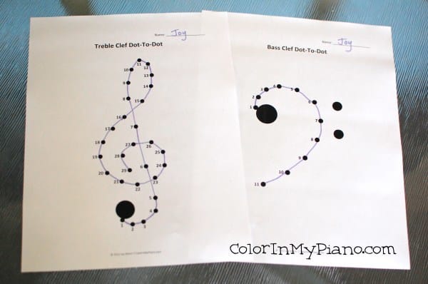 Dot-to-Dot Clefs