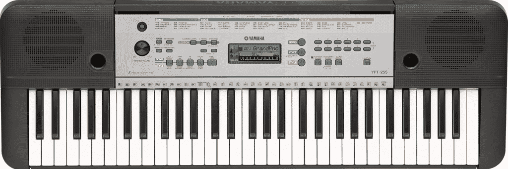 yamaha ypt 255 weighted keys